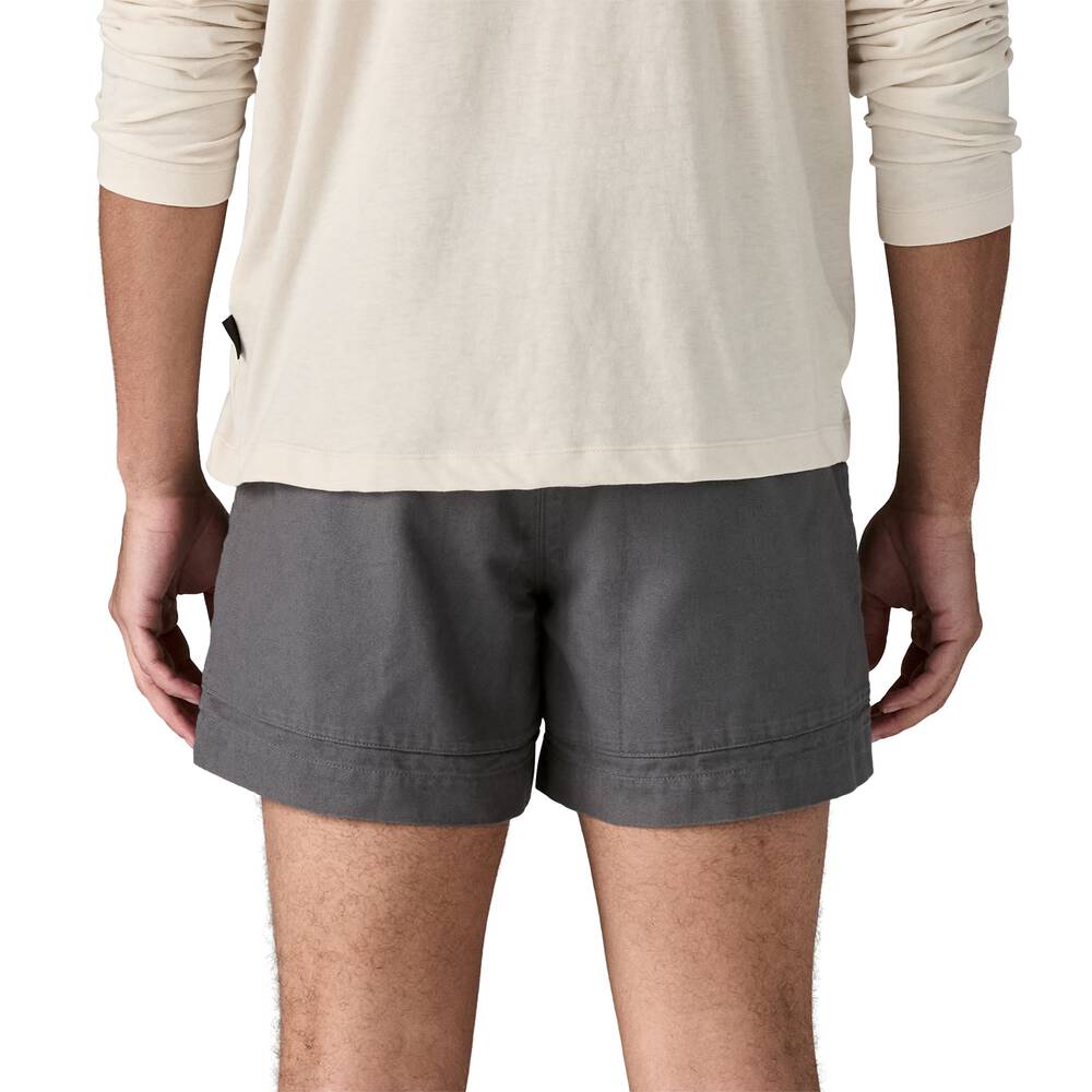 Men's Cotton Canvas Shorts, 5-Inch - Khaki