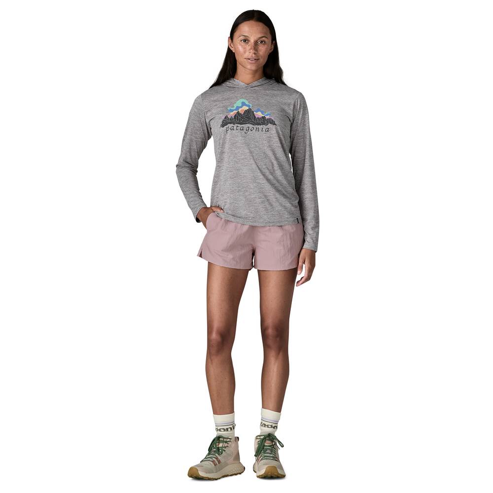 Women's Recycled Nylon Running Shorts - Blue