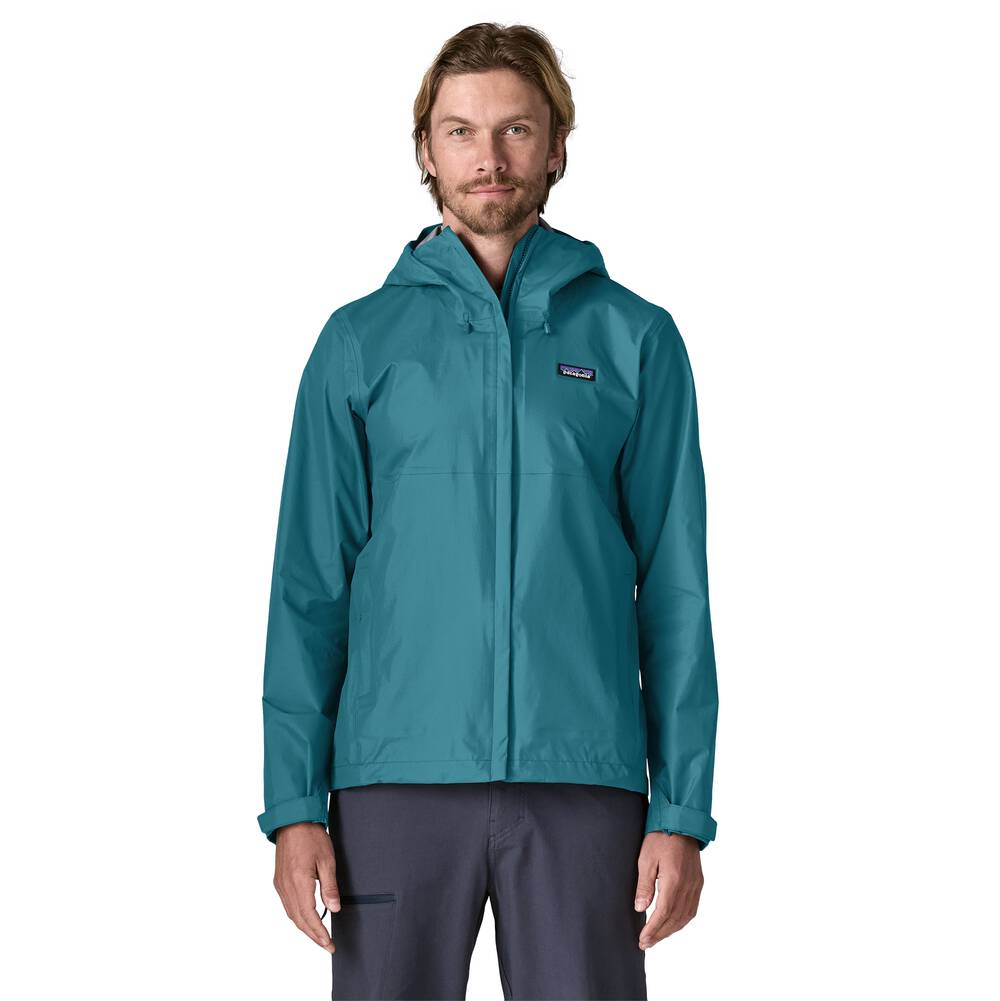 Men's 3-Layer Waterproof Rain Jacket - Gray