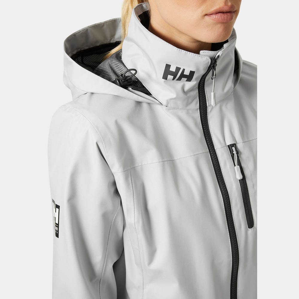 Women's Hooded Sailing Rain Jacket - Black