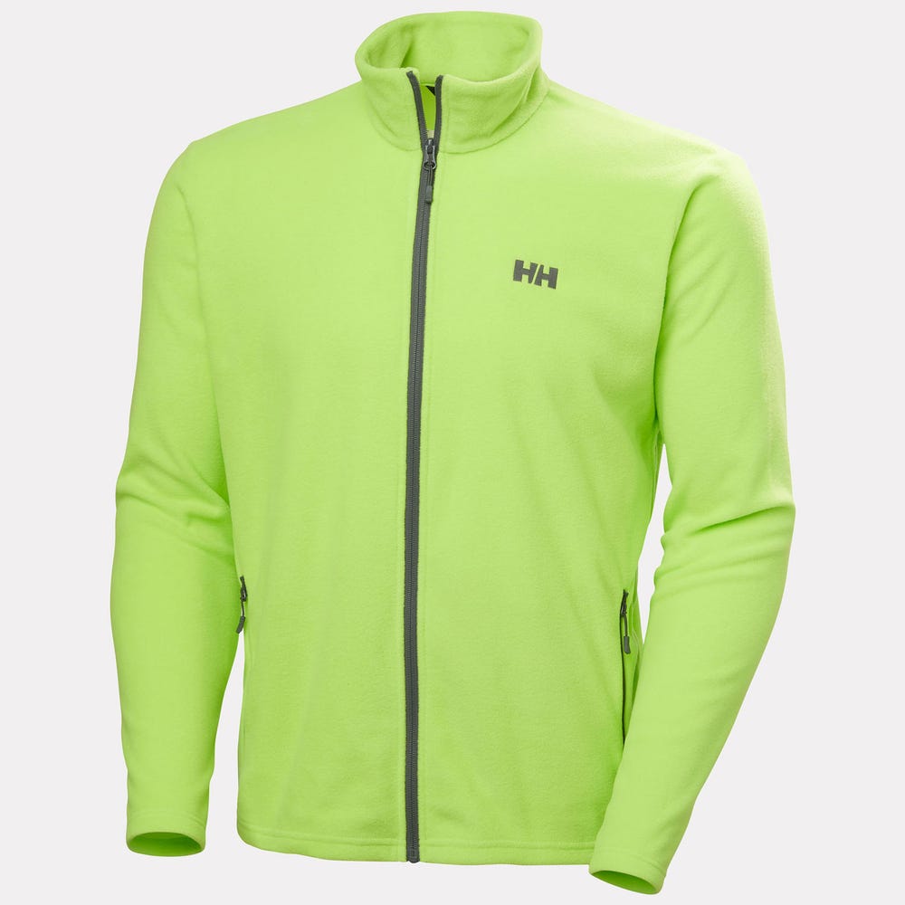 Men's Lightweight Microfleece Jacket - Green
