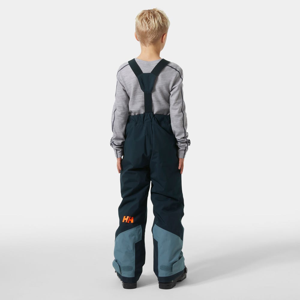 Juniors' Insulated Ski Bib Pants - Black