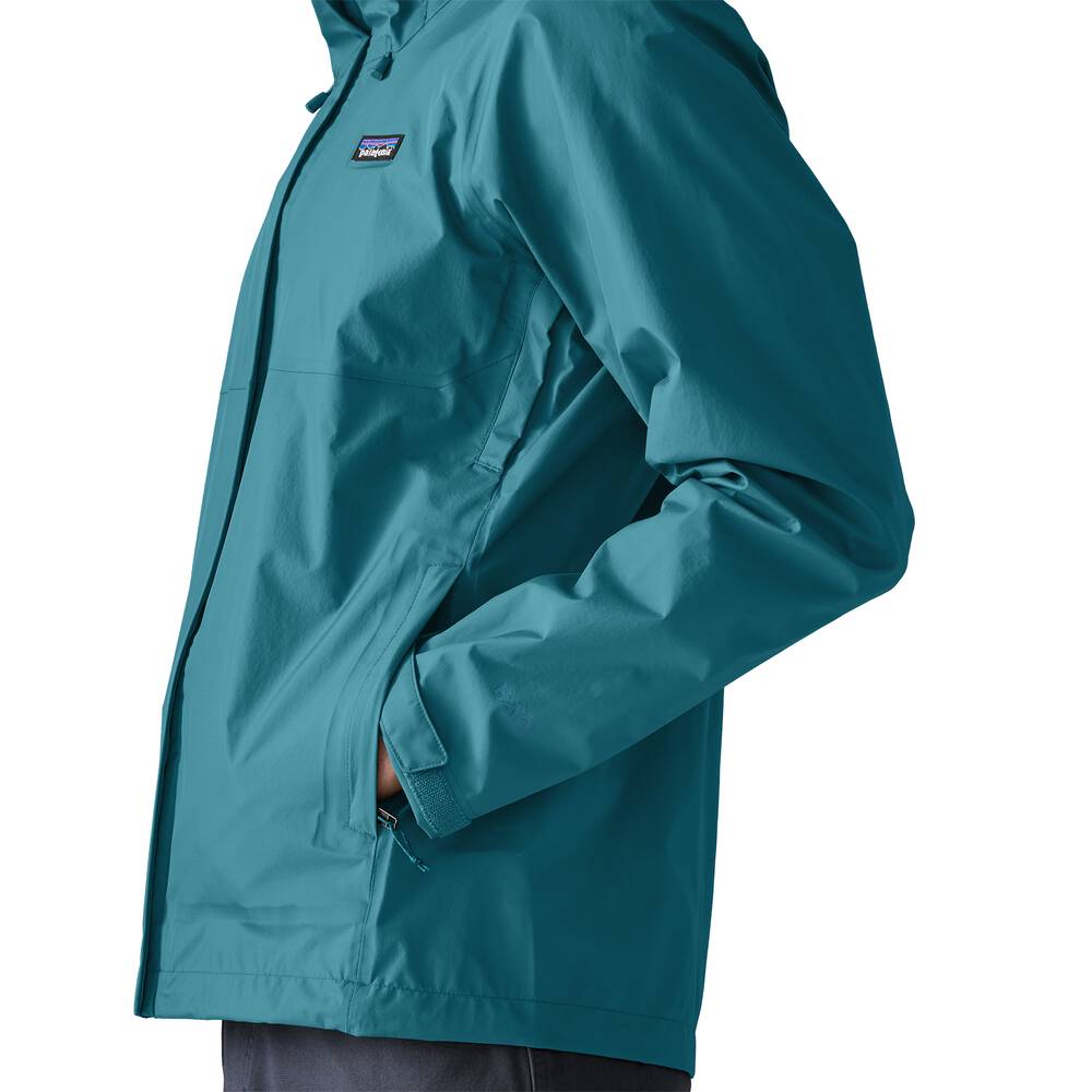 Men's 3-Layer Waterproof Rain Jacket - Gray