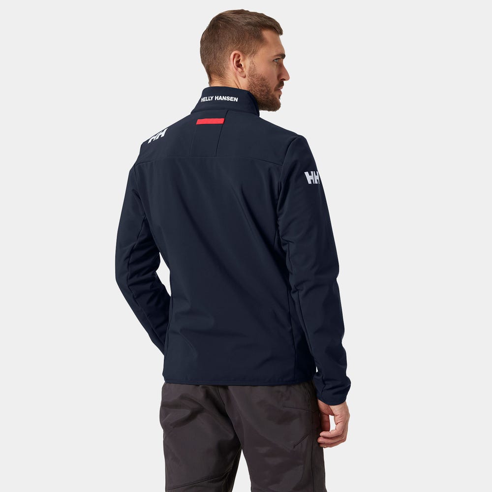 Men's Fleece-Lined Softshell Jacket - Ebony