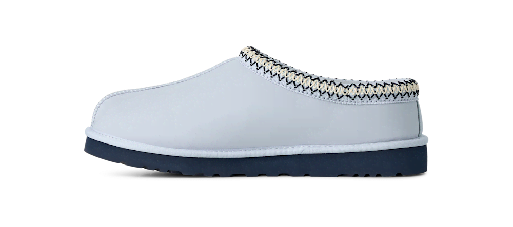 Men's Nubuck Sheepskin Slip-On Clog - Chestnut