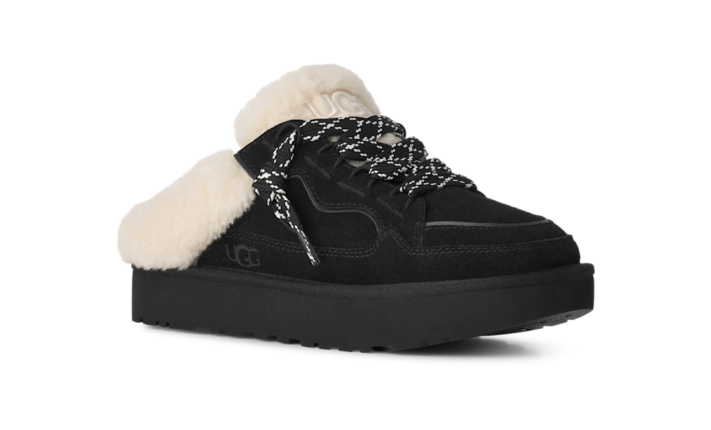 Women's Suede Sneaker Mule - Moonlight