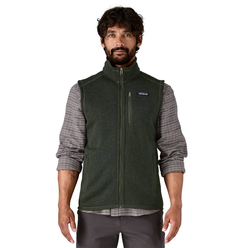 Men's Full-Zip Knit Fleece Vest - Navy