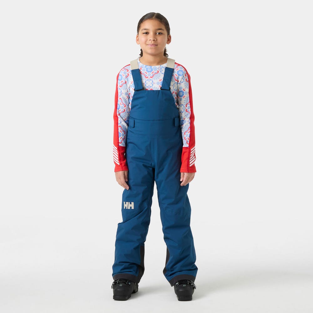 Girls' Insulated Ski Bib Pants - Blue