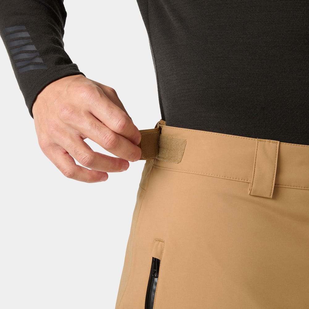 Men's Insulated Ski Pants - Gray Green