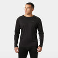 Men's Striped Crew Base Layer Top