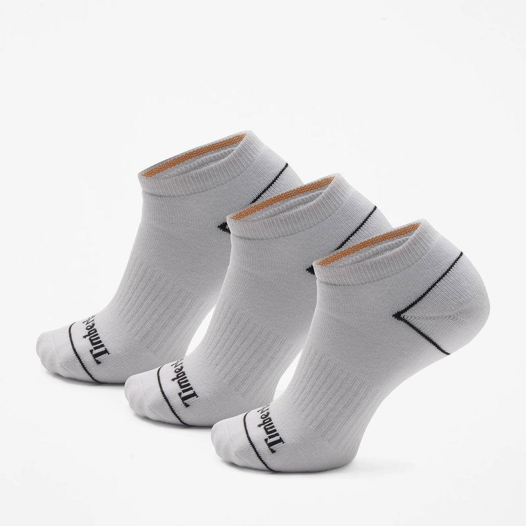 3-Pack Full-Cushion No-Show Socks