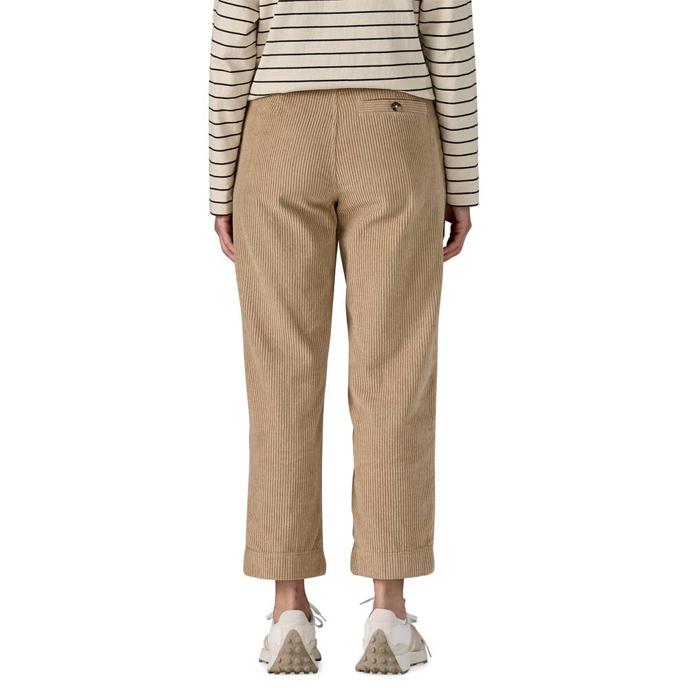 Women's Organic Cotton Corduroy Pants - Beige