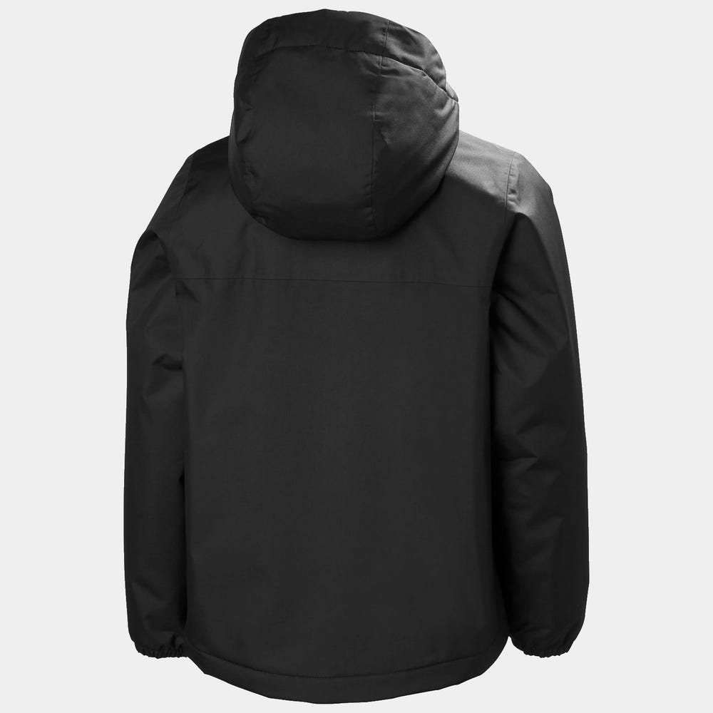 Juniors' Waterproof Insulated Jacket - Black