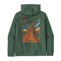 Men's Graphic Cotton French Terry Hoodie - Green