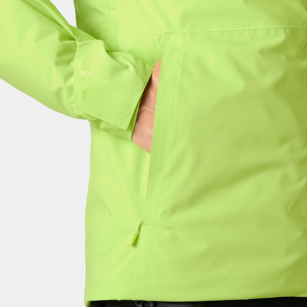 Men's Insulated Waterproof Ski Jacket - Green