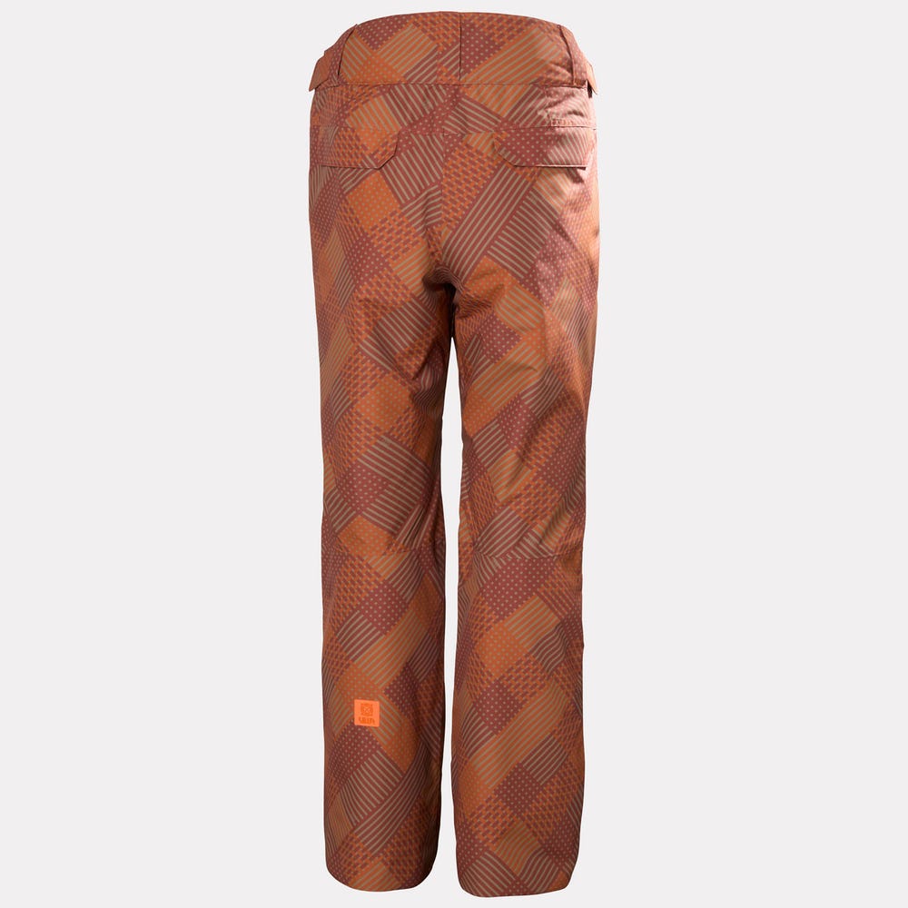 Men's Insulated Cargo Ski Pants - Violet