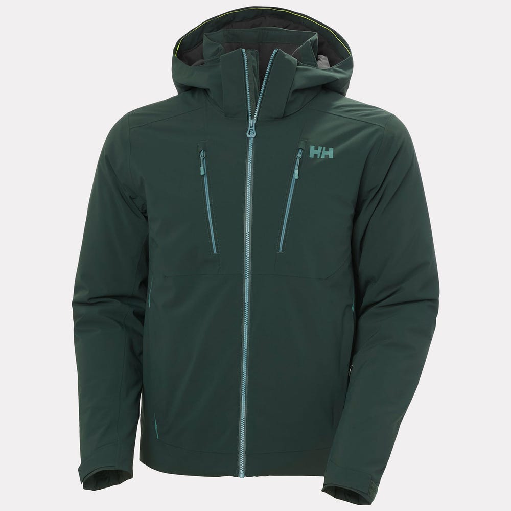 Men's Insulated Ski Jacket - Green