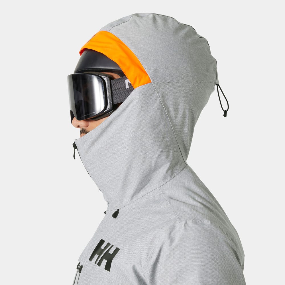 Men's Insulated Ski Jacket - Opal Green