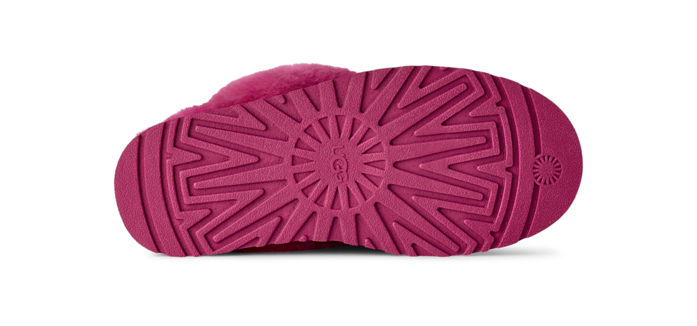 Women's Suede Platform Slipper - Brown