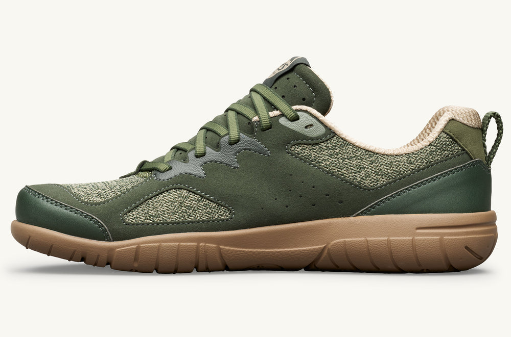 Men's Recycled Material Minimalist Sneaker - Jade