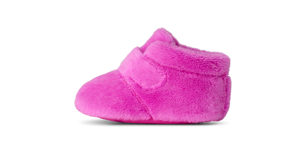 Baby Terry Bootie Slipper - Charcoal
