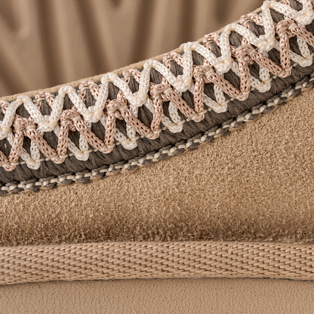 Kids' Suede Lined Mule - Sand