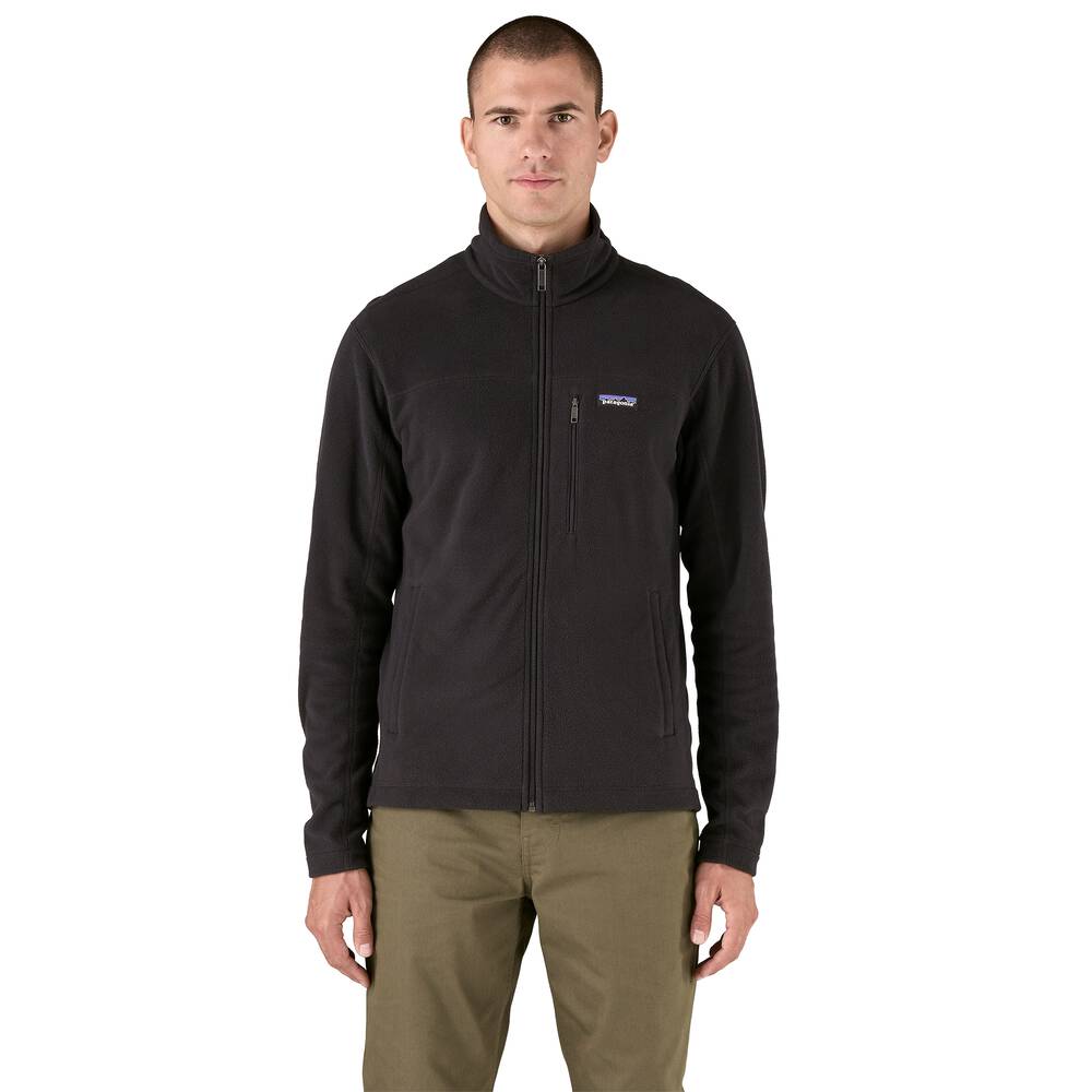Men's Recycled Microfleece Jacket - Gray