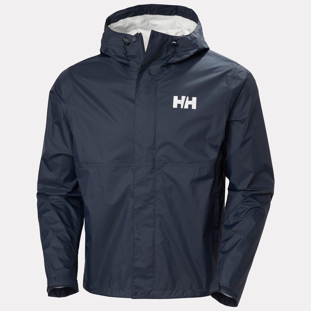 Men's Packable Waterproof Shell Jacket - Green