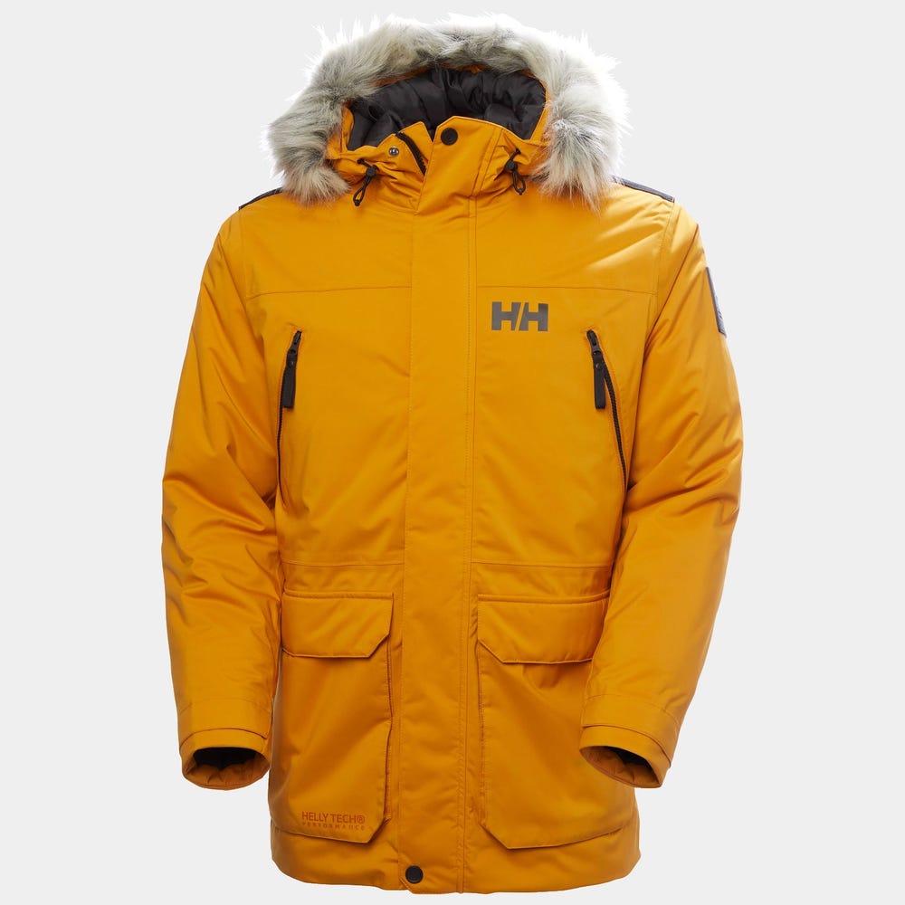 Men's Insulated Waterproof Parka - Gray Green