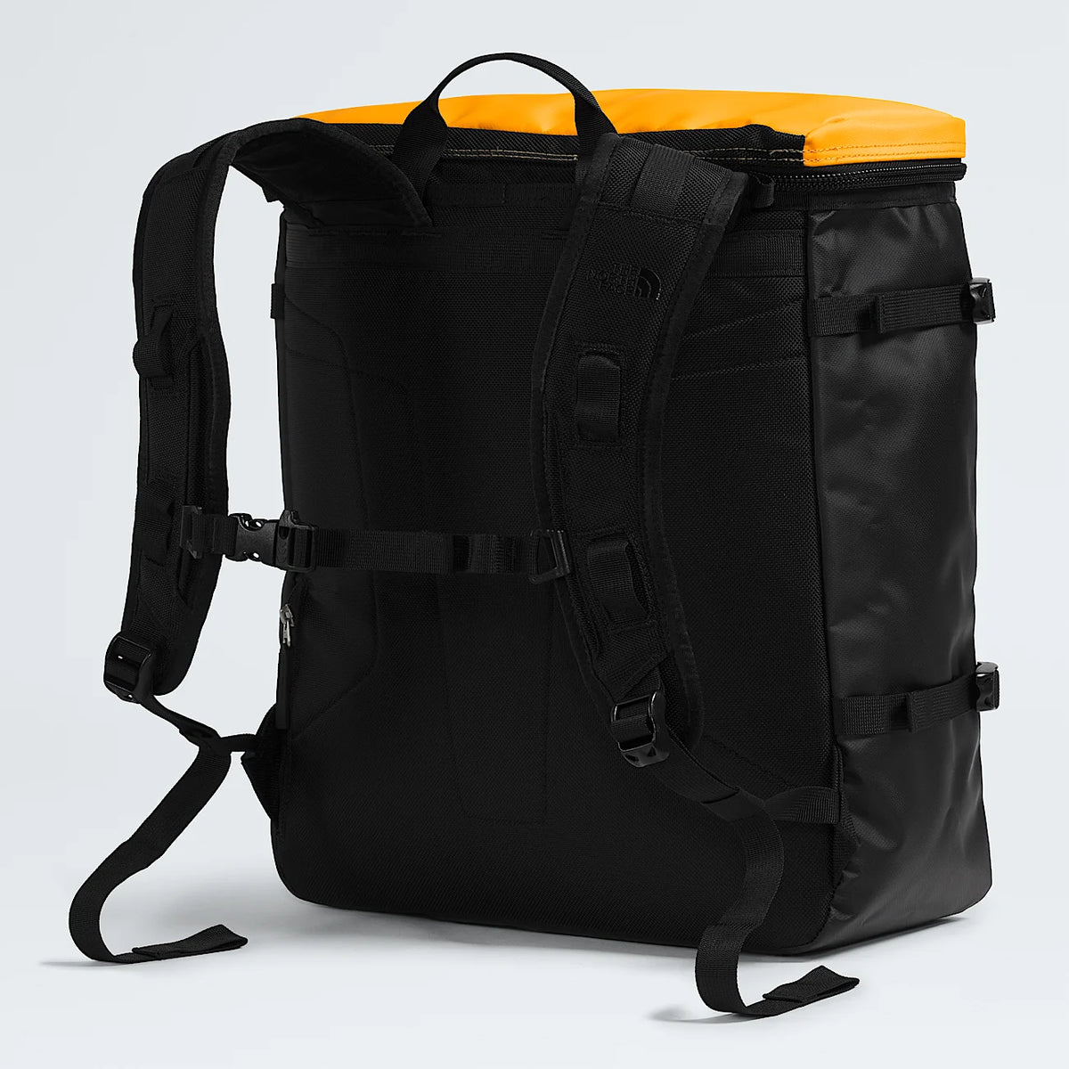 Structured Travel Backpack - Gold And Black