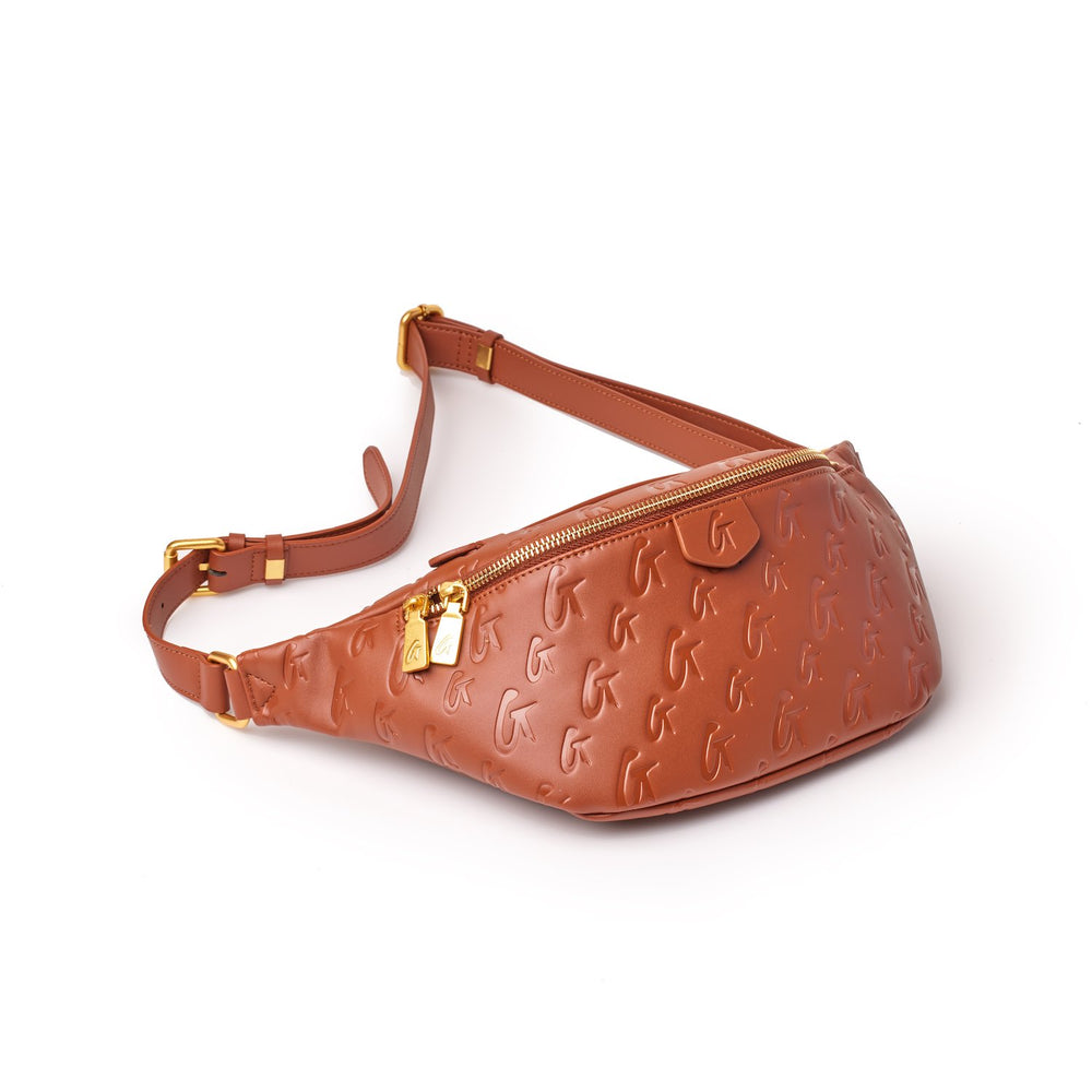 Adjustable Belt Bag - Brown