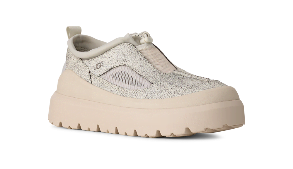 Men's Crackle Leather Hybrid Shoe