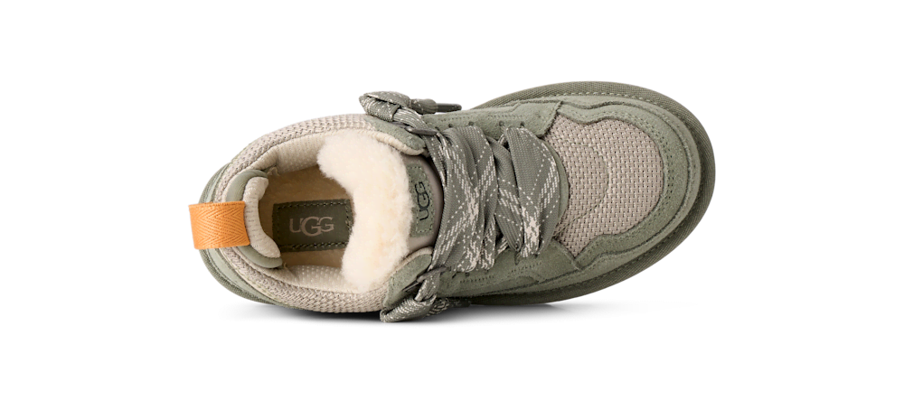 Kids' Suede Mesh Sneaker - Dusted Iris