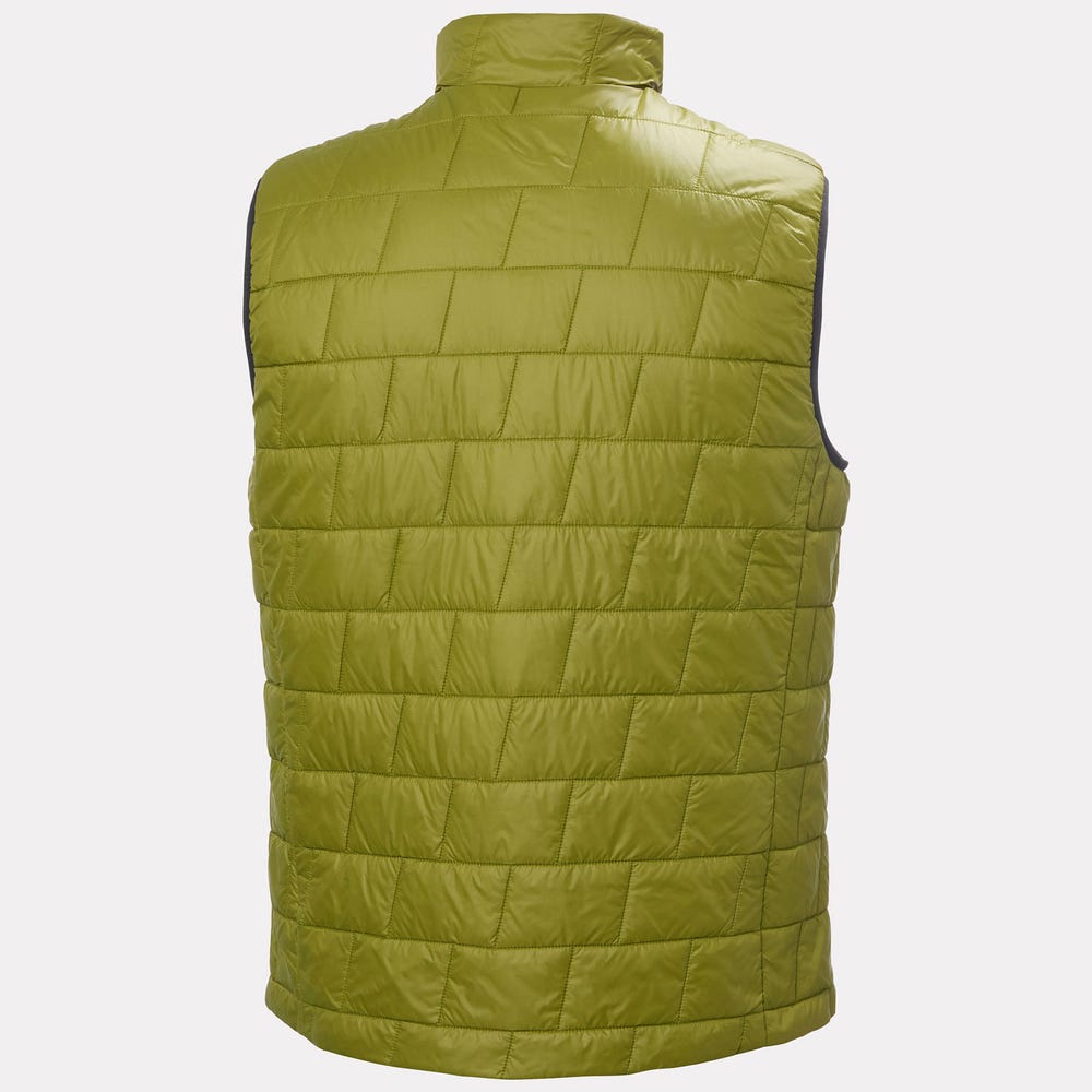 Men's Lightweight Insulated Vest - Olive Green
