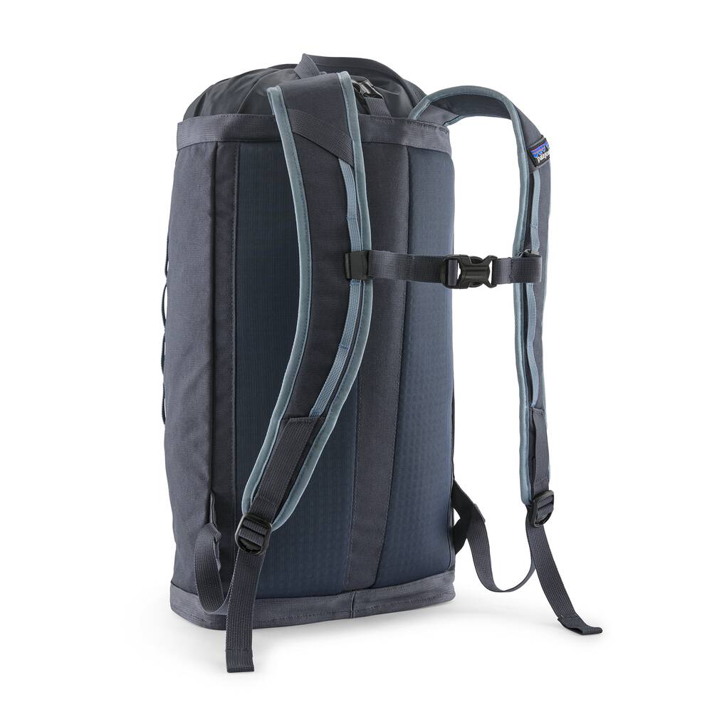 24L Organic Cotton Canvas Backpack - Blue