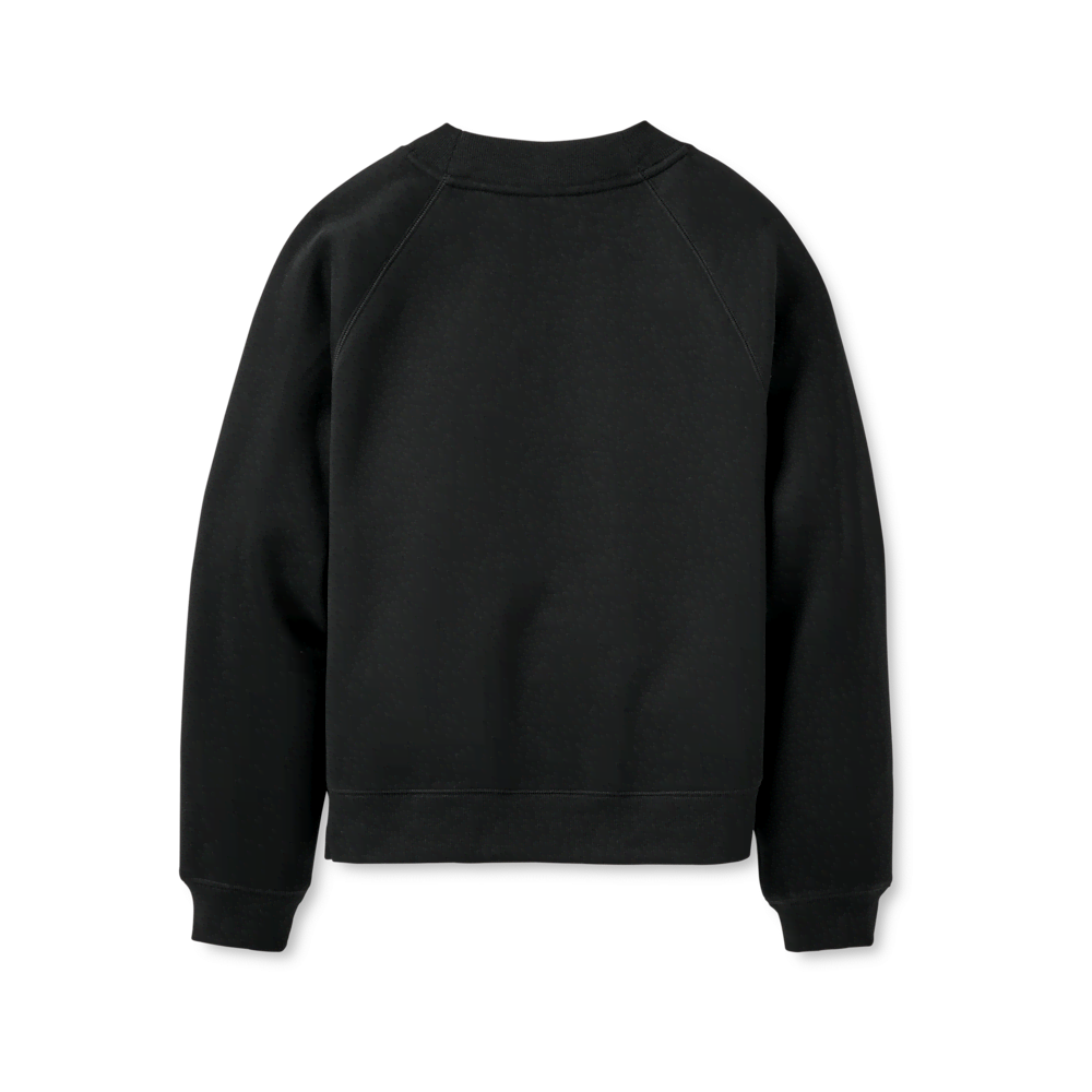 Women's Chenille Appliqué Crewneck Sweatshirt - Chestnut