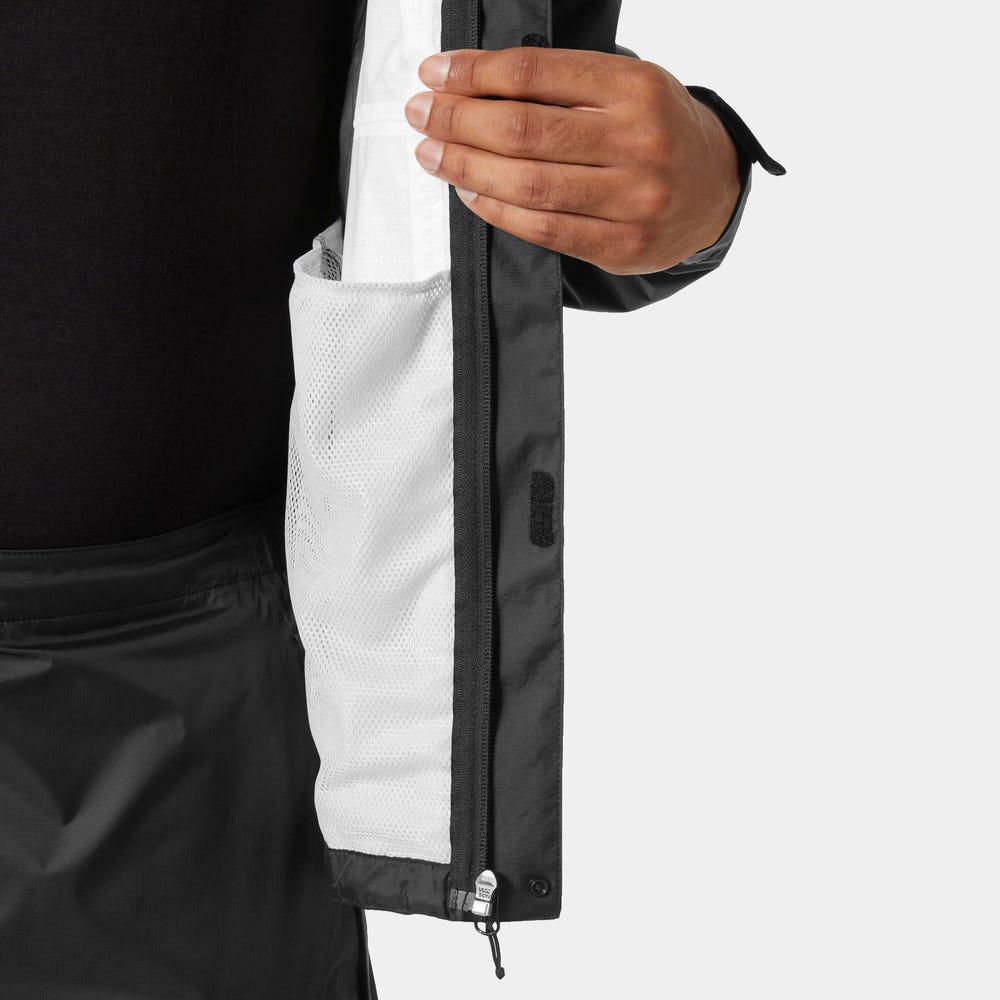 Men's Packable Waterproof Shell Jacket - Green