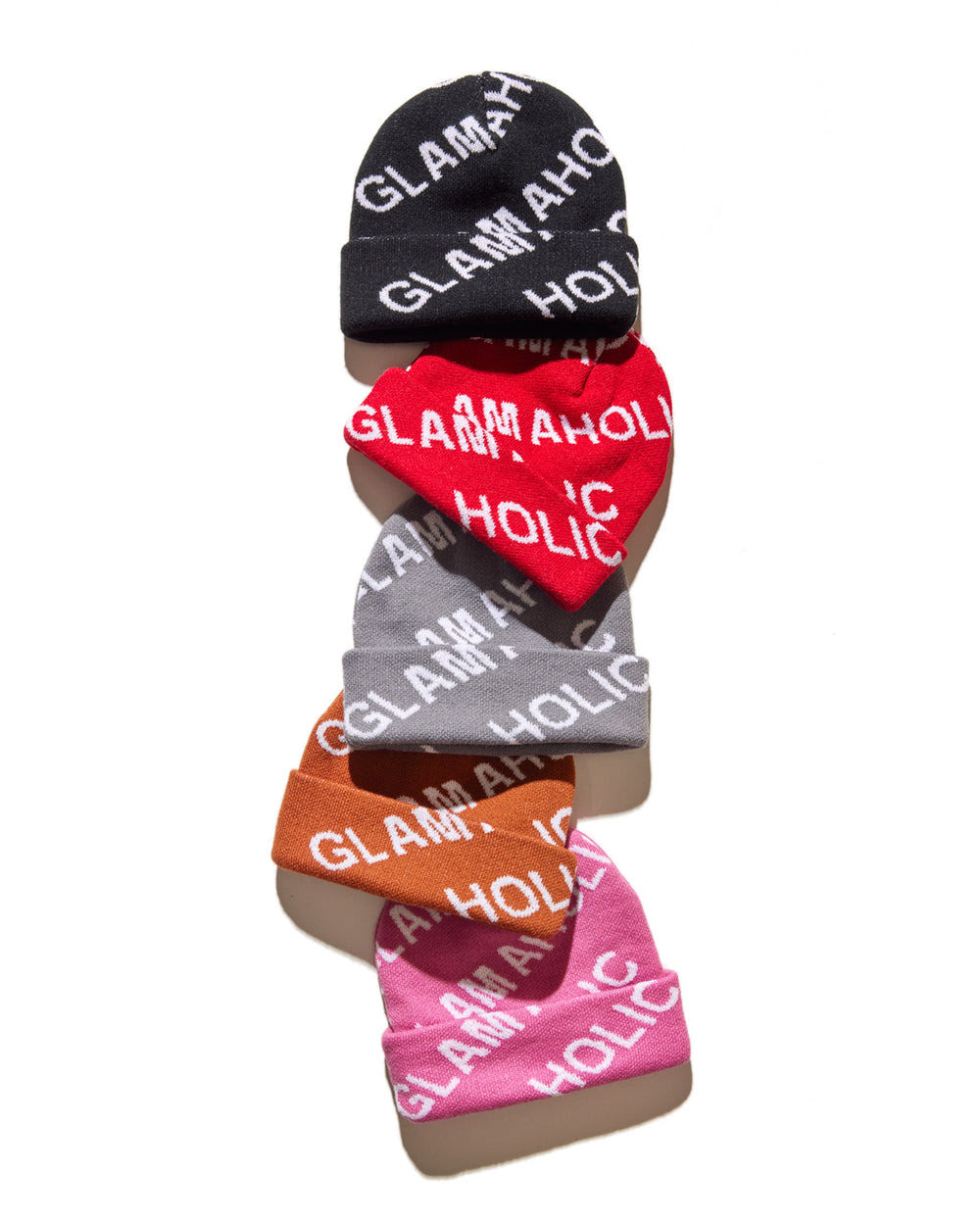 Wool Blend Cuffed Beanie - Hot Pink
