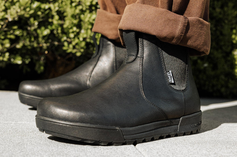 Men's Leather Chelsea Boot - Ash