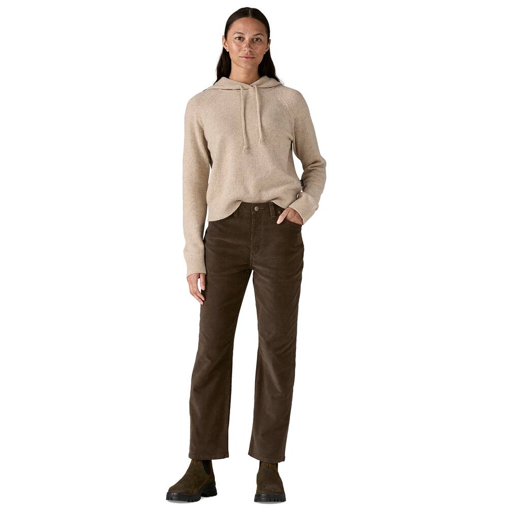Women's Stretch Corduroy Straight Pants - Brown