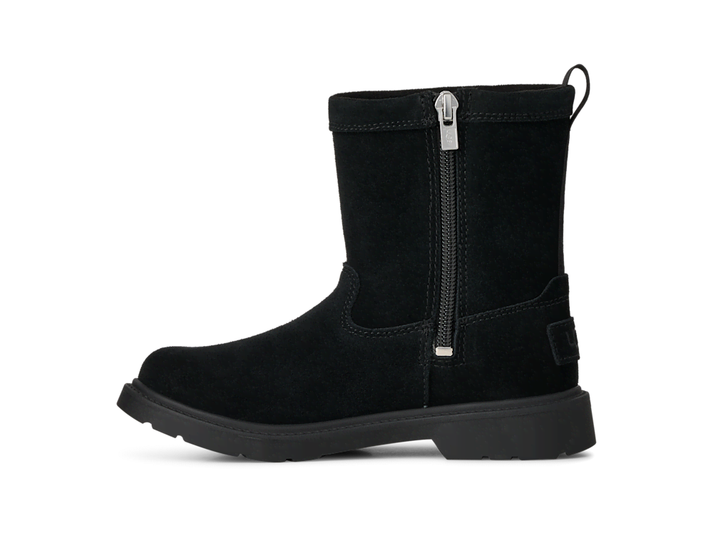 Kids' Waterproof Suede Side-Zip Boot - Chestnut