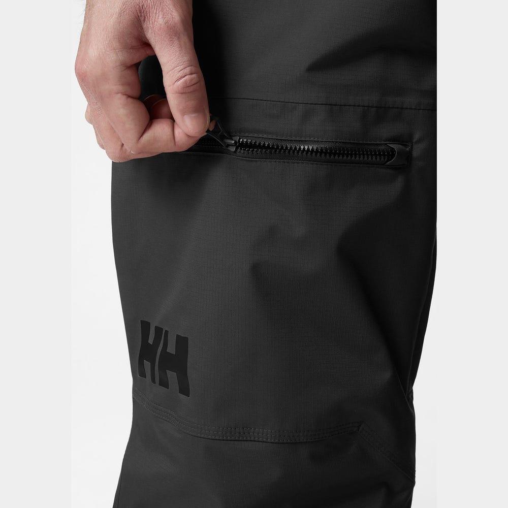 Men's Insulated Cargo Ski Pants - Violet