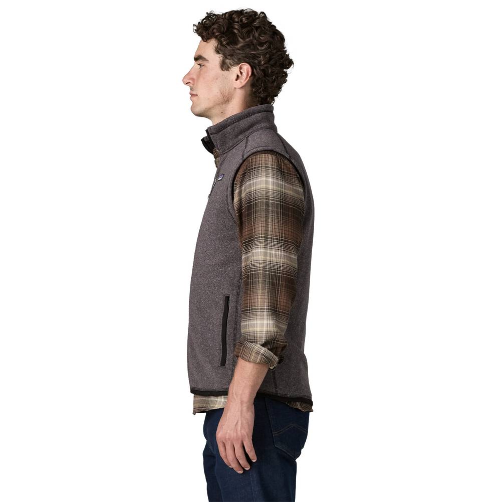 Men's Full-Zip Knit Fleece Vest - Navy