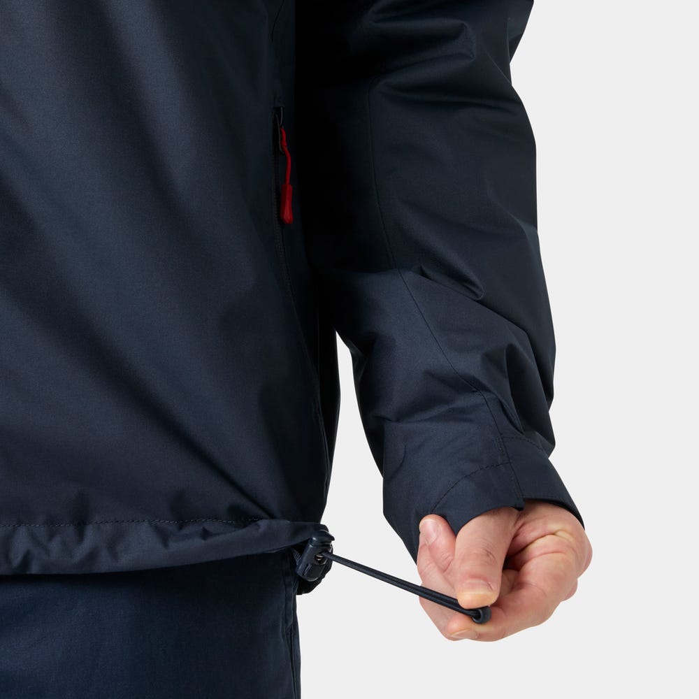 Men's Hooded Insulated Sailing Jacket - Navy