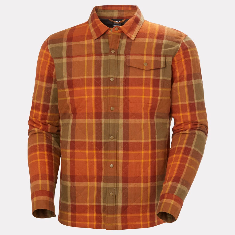 Men's Insulated Shirt Jacket - Dark Blue
