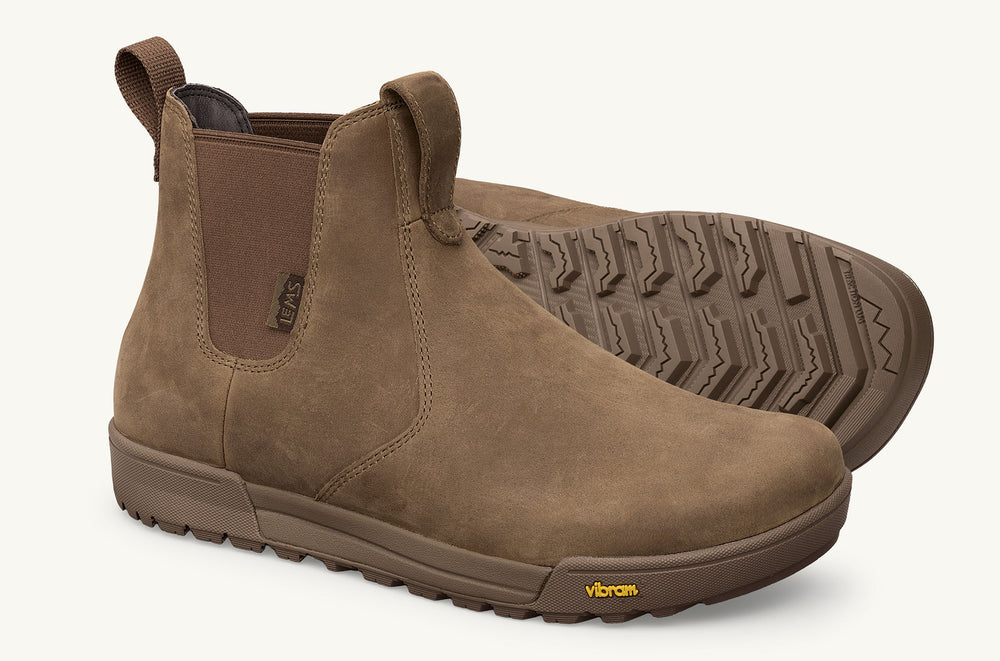 Men's Leather Chelsea Boot - Stone