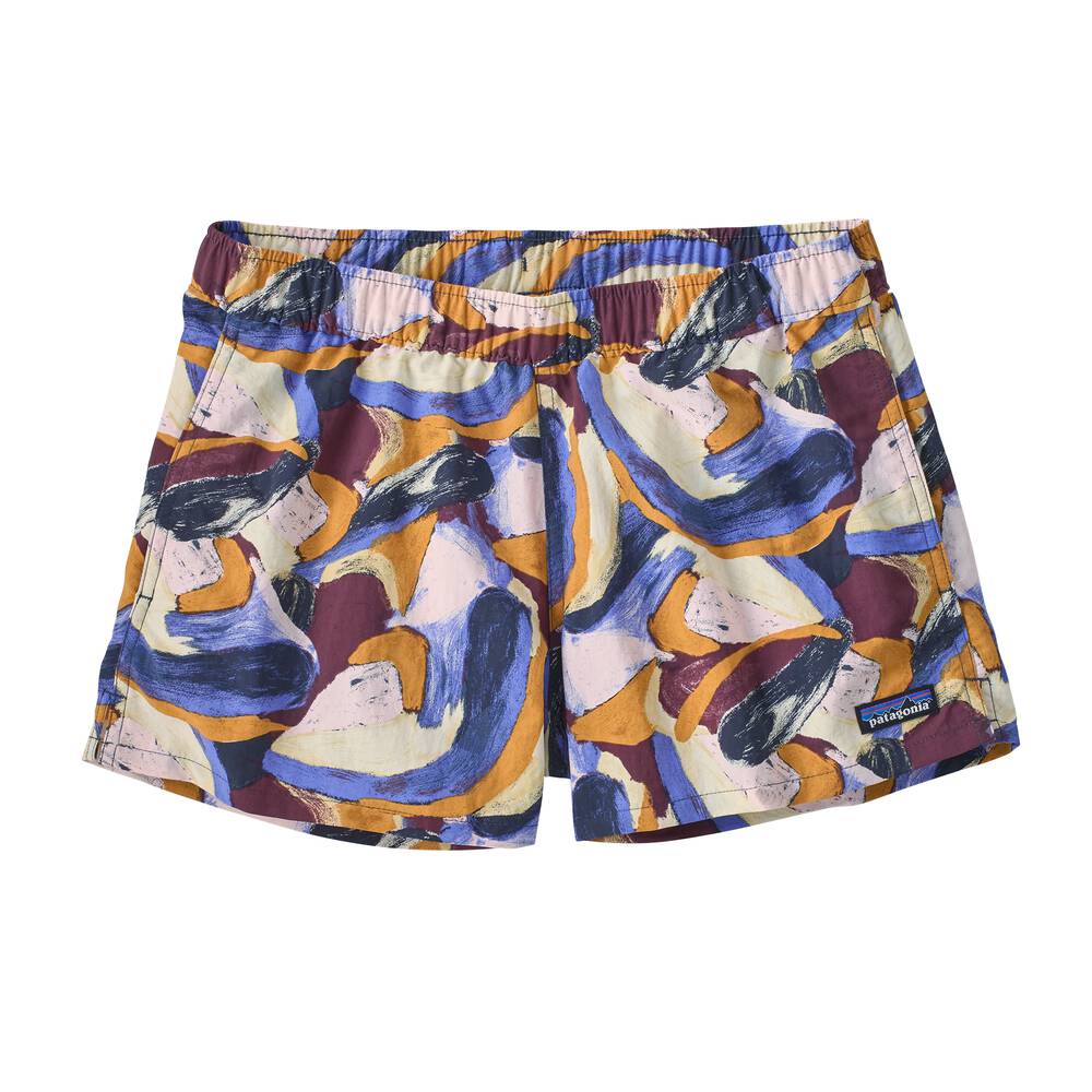 Women's Recycled Nylon Running Shorts - Blue