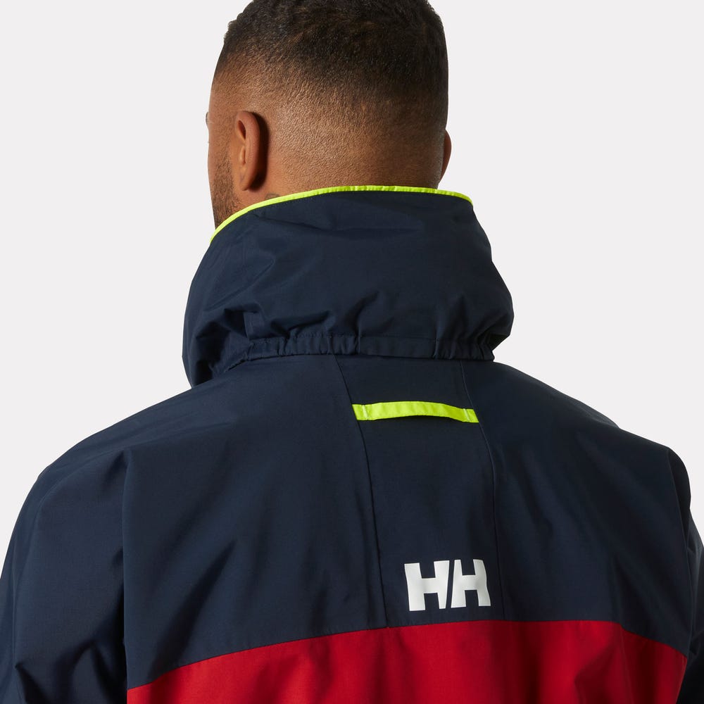 Men's Waterproof Sailing Jacket - Red
