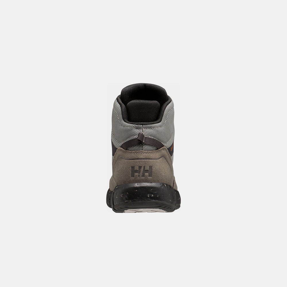 Men's Waterproof Suede Hiking Boots - Brown