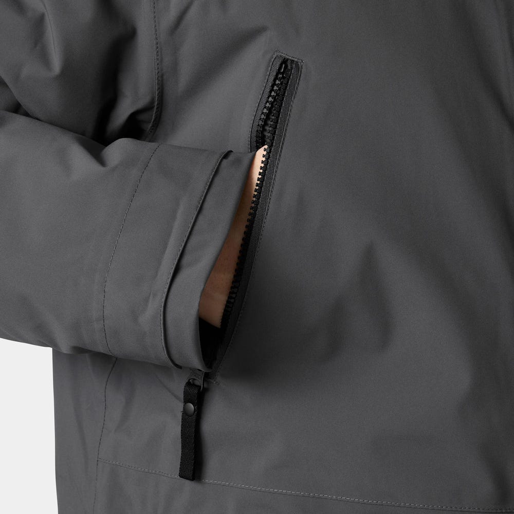 Men's Insulated Waterproof Parka - Gray Green